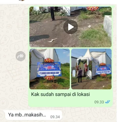 Pengiriman Karangan Bunga Margagiri Bojonegara