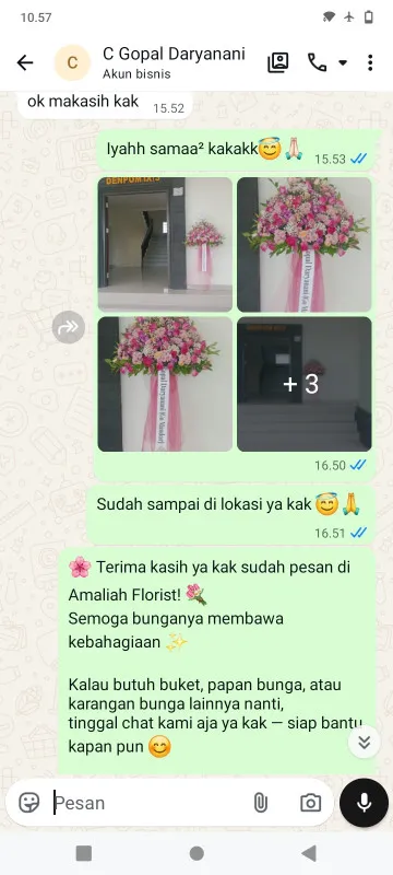 Pengiriman Karangan Bunga Margagiri Bojonegara