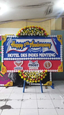 Papan Bunga di Margagiri Bojonegara