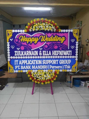 Papan Bunga di Margagiri Bojonegara